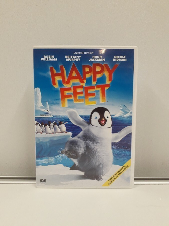 Happy Feet 1 (Williams, Jackman, Kidman, Murphy, dvd)