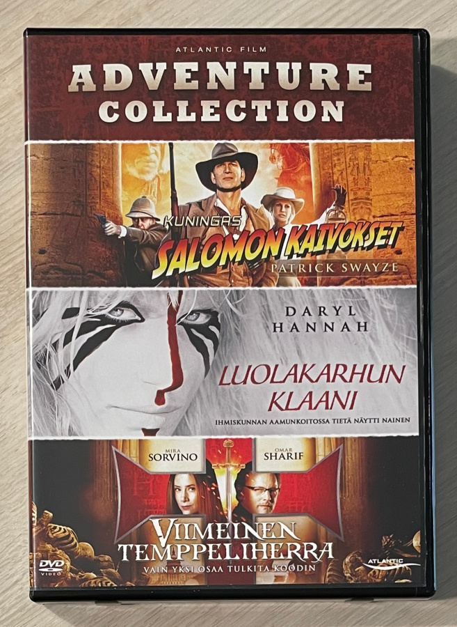 Adventure Collection (3DVD) 2 minisarjaa + elokuva (UUSI)