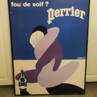 Sisustus/mainostaulu: Perrier. 80-lukua. - pikkukuva 1