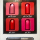 DIOR DIOROUGE HUULIPUNAPALETTI 4 X 0,5 ML + APPLIKAATTORI - pikkukuva 1