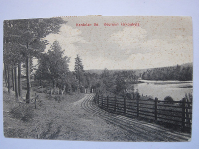VANHA Postikortti Keuruu 1917