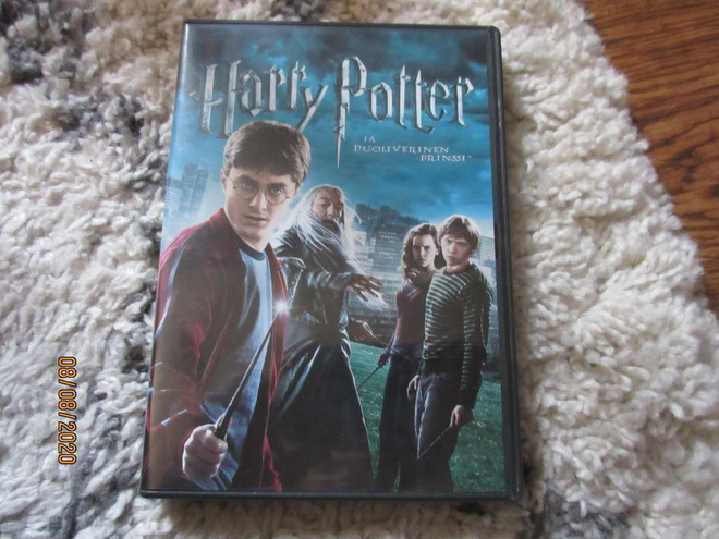 Harry Potter ja puoliverinen prinssi dvd.