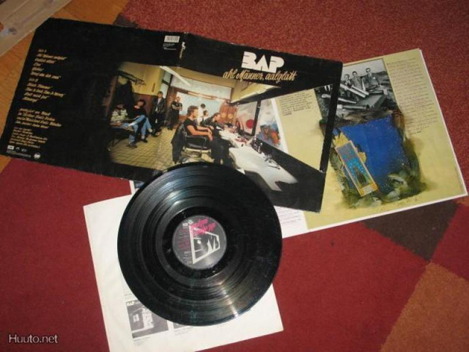 BAP - Ahl Männer, aalglatt - LP 1986 deutch rock EX- / VG+