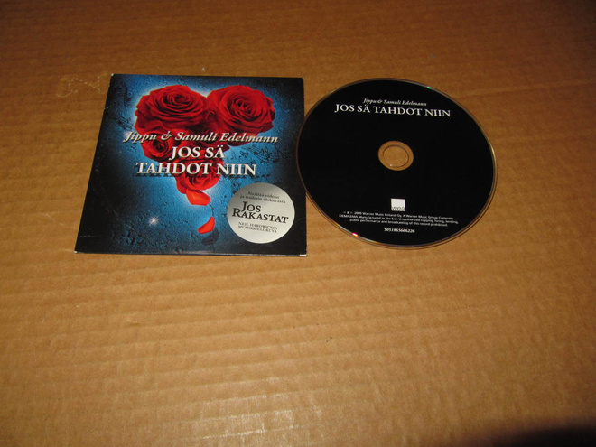 Jippu & Samuli Edelmann CDS Jos Sä Tahdot Niin v.2009
