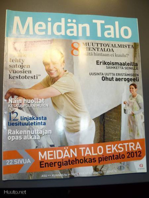 MEIDÄN TALO lehti 1/2012 (energiatehokas pientalo yms.)