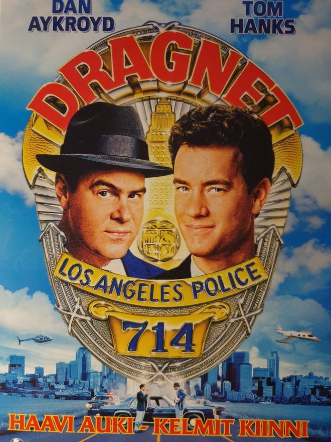 Dragnet - Haavi auki - Kelmit kiinni DVD (Tom Hanks)