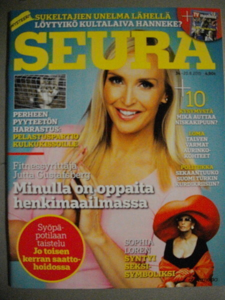 Seura lehti Nro 34/2015 (14.3)