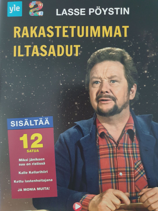 Rakastetuimmat iltasadut dvd Lasse Pöysti 