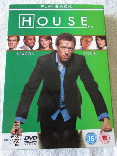 HOUSE (4 x DVD) SEASON FOUR - 4. KAUSI