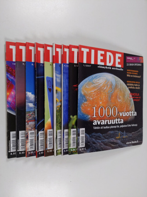 Tiede vuosikerta 2007 (1-10, puuttuu nro 2)