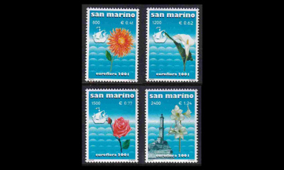 San Marino 1954-7 ** Kukkanäyttely (2001)