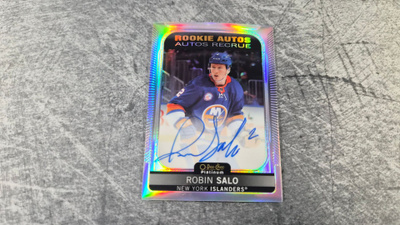 Robin Salo 2021-22 OPC Platinum Rainbow Auto