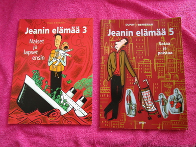 JEANIN ELÄMÄÄ : numerot 3 ja 5 ( hyväkuntoiset sarjikset ALE