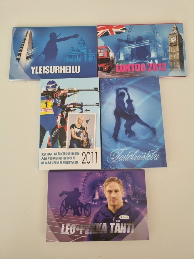5 kpl Moneta keräilyharkkoja 24k kultaus