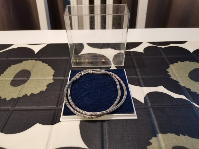 Kalevala koru, Verkkoketju hopea 45 cm