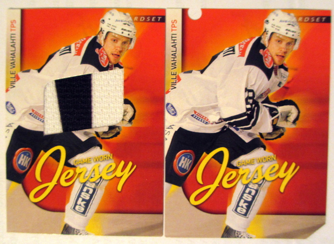 Ville Vahalahti TPS Jersey Cardset 2009-10