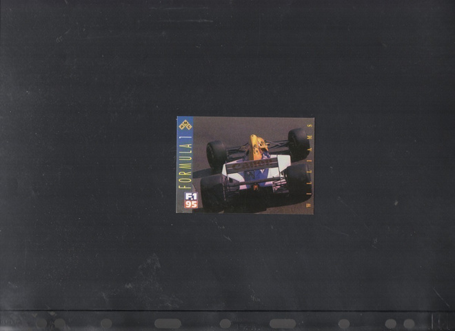 FORMULA F1 Keräilykuva n:o 102  1995