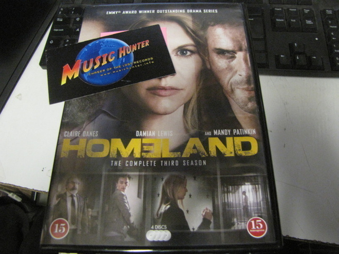HOMELAND 3.TUOTANTOKAUSI 4DVD BOX SET