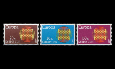 Kypros 332-4 ** Europa (1970)