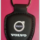 Pieni nahkainen Volvo avaimenperä #30263 - pikkukuva 1