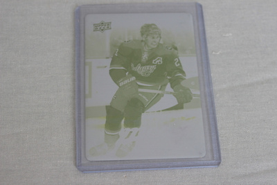 2016-17 Upper Deck MVP Printing Plate Sean Monahan 1/1 !
