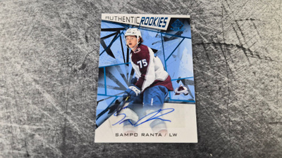 Sampo Ranta 2021-22 SP Game Used Auto