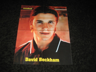David Beckham juliste + tarra