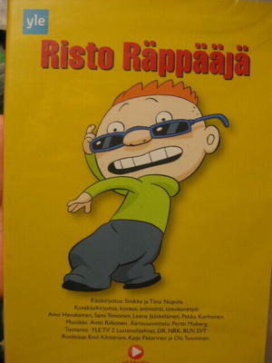 RISTO RÄPPÄÄJÄ DVD PIIRRETTY