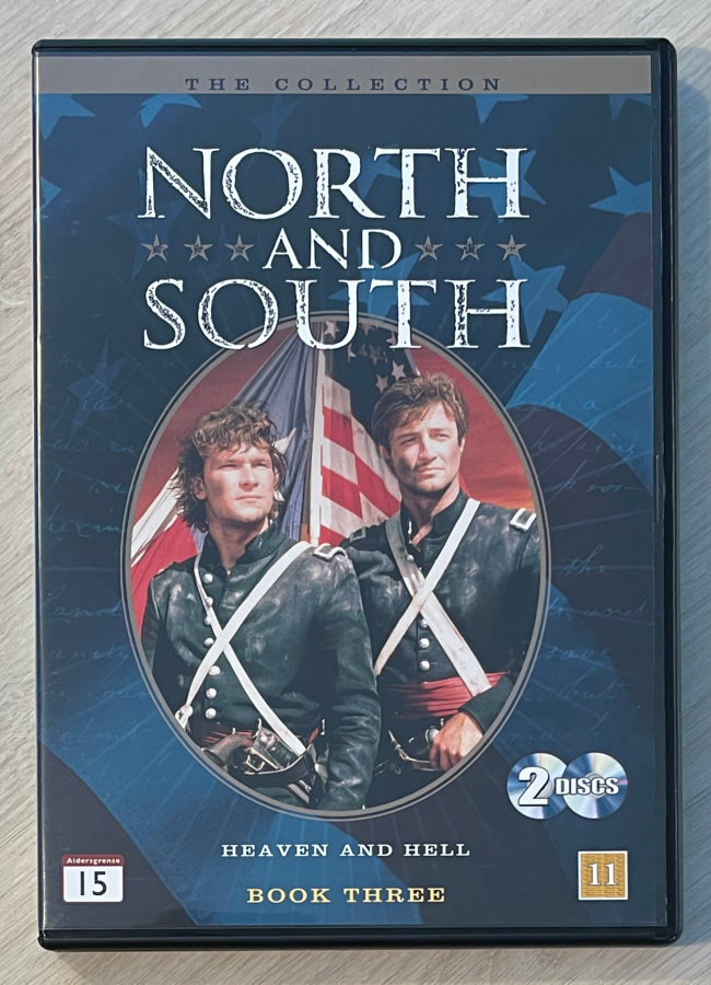 John Jakes: JAETTU MAA (North and South) osa 3 (2DVD)