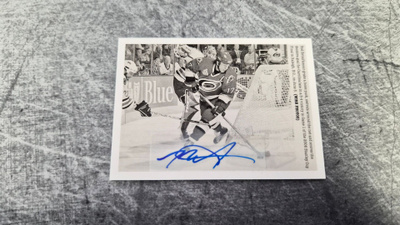 Rod Brind'Amour 2015-16 Portfolio Wire Auto