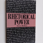Steven Mailloux : Rhetorical power - pikkukuva 1