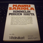 Mauri Sariola: Rommelin poikien hauta (2.p.1987) Sis.pk:t - pikkukuva 2