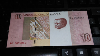 Angola 10 Kwanzas 2012 UNC