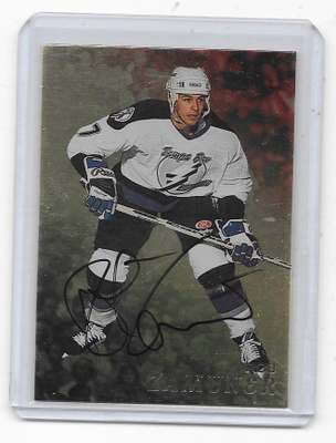 1998-99 BAP Signature #132 Rob Zamuner , Tampa Bay Lightning