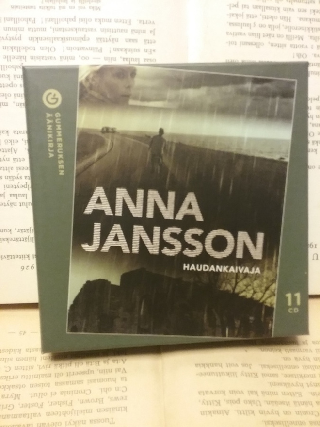 Anna Jansson - Haudankaivaja (äänikirja, 11 CD)