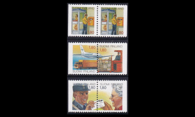 1036-40p ** Alennusmerkit vihkoparit (1988)