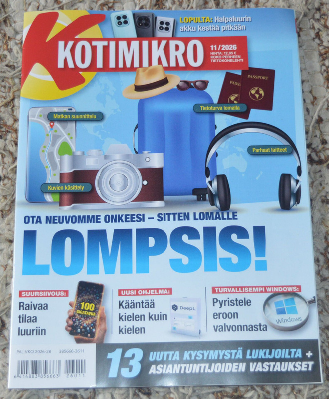 Uusin kotimikro lehti (11/2026)