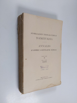 Eino Sormunen ym. : Die Eigenart der lutherischen Ethik ;...