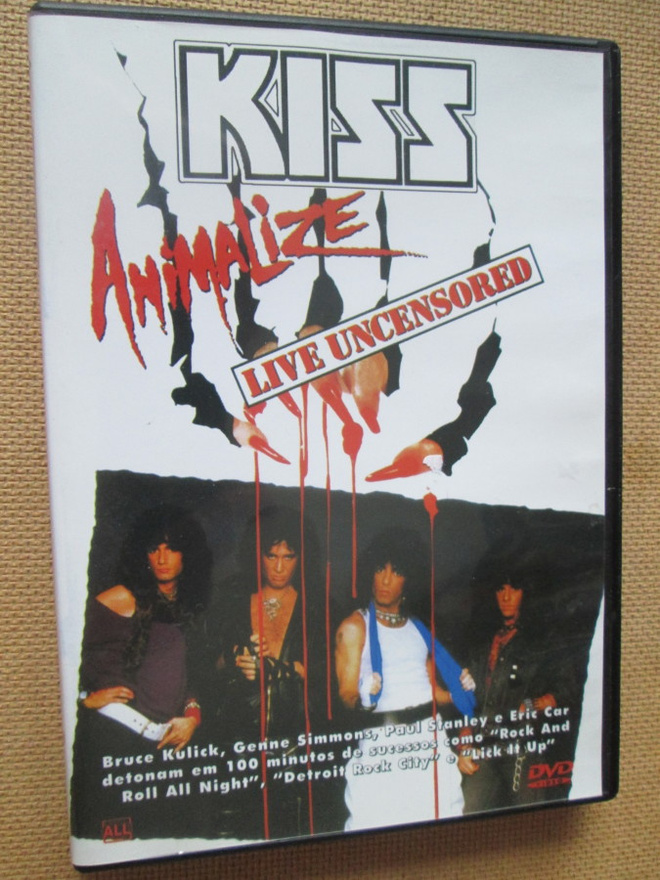 Kiss: Animalize - Live Uncensored DVD