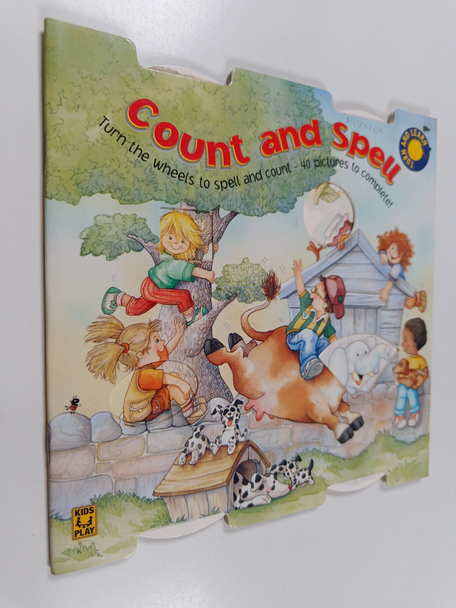 Count and spell : turn the wheels to spell and count : 40...