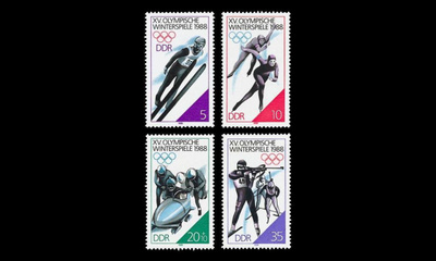DDR 3140-3 ** Calgaryn talviolympialaiset (1988)
