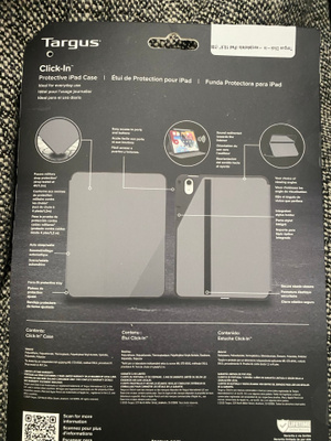 Targus Click-in -suojakotelo iPad 10,9" (10th gen.), tummanh