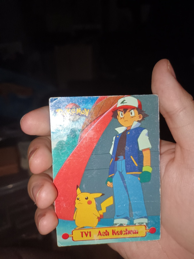 Pokémon Topps TV Animation Edition TV1 #Ash Ketchum card