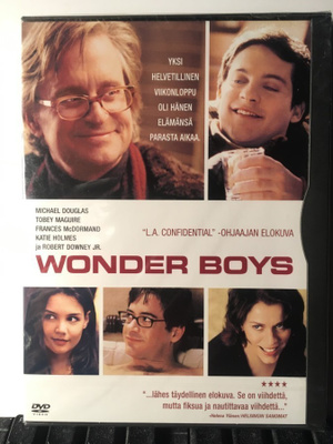 WONDER BOYS, DVD, Hanson, Douglas, McDormand, muoveissa