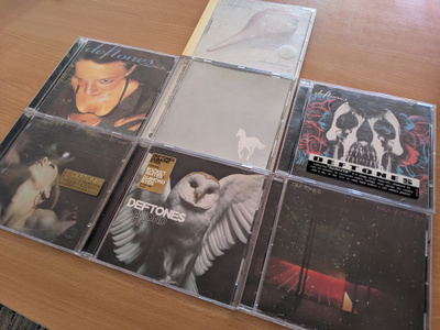 Deftones 7 kpl CD
