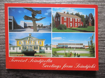 SEINÄJOKI....."Terveiset Seinäjoelta", monikuva.