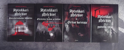 Indrek Hargla : Apteekkari Melchior -kirjapaketti (4 kirjaa)