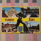 Postikortti Paavo Nurmi patsas. Turku Åbo 13.08.1981 - pikkukuva 1