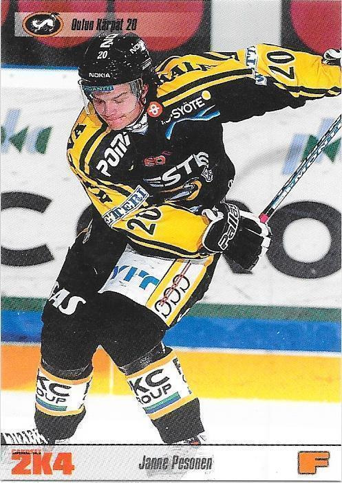 2003-04 CardSet #95 Janne Pesonen Kärpät