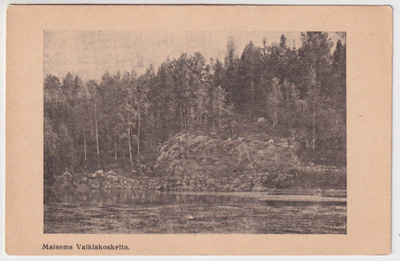 Valkiakoski: Maisema